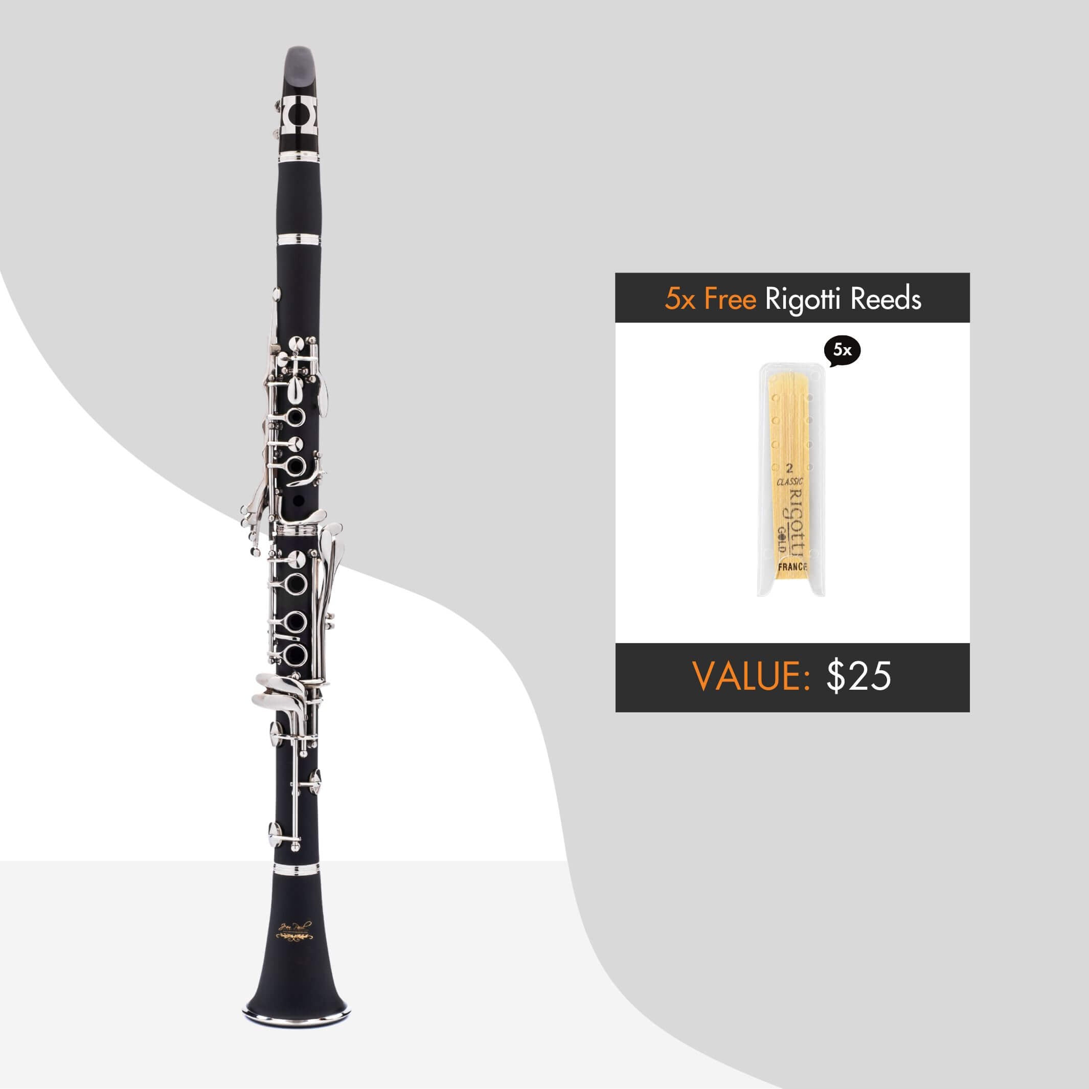 Student Clarinet CL-300 – Jean Paul