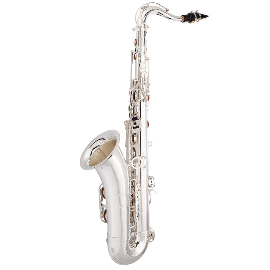 TS-860S Tenor Saxophone Silver-Plated Side View 2 #finish_silver