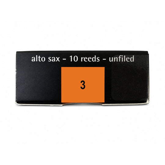 Rigotti Wild Alto Saxophone Reeds, size 3, bottom view #strength_3