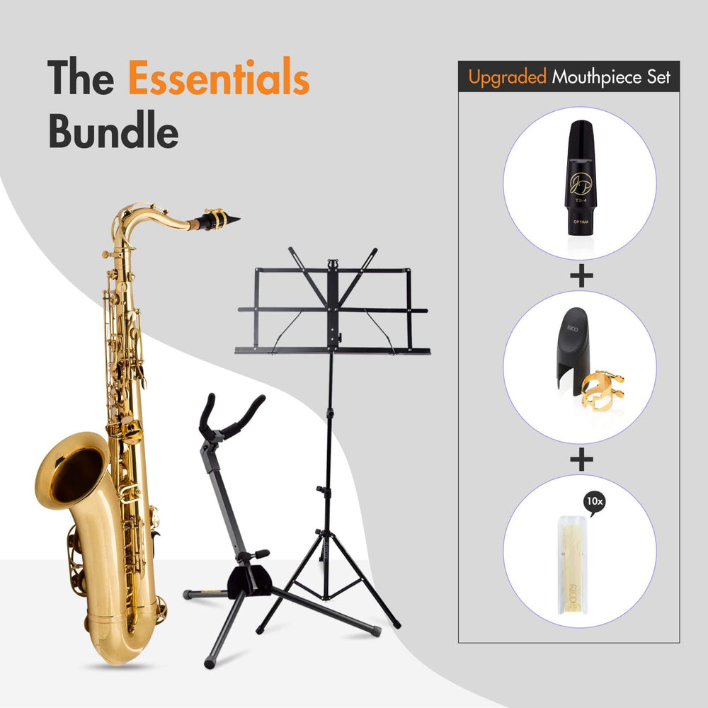 TS-400 Student Tenor Saxophone - Essentials Bundle