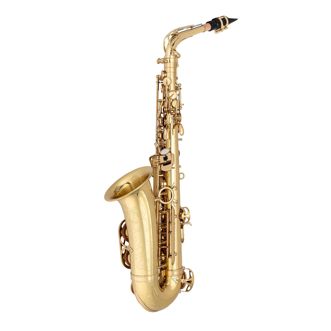 Jean Paul AS-860 Professional Alto Saxophone - 20 degree angle front