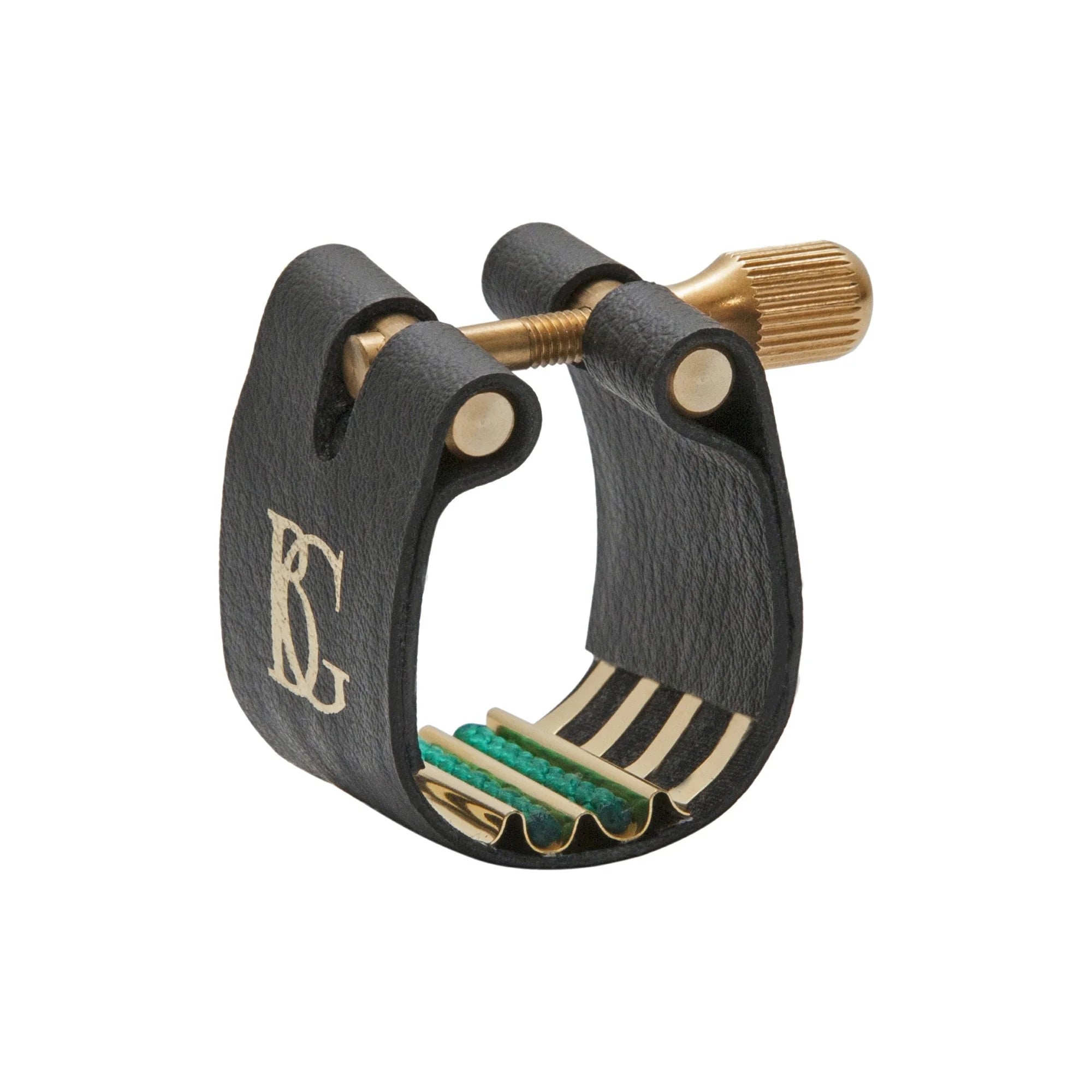 BG L13SR Super Revelation Tenor Saxophone Ligature - front view