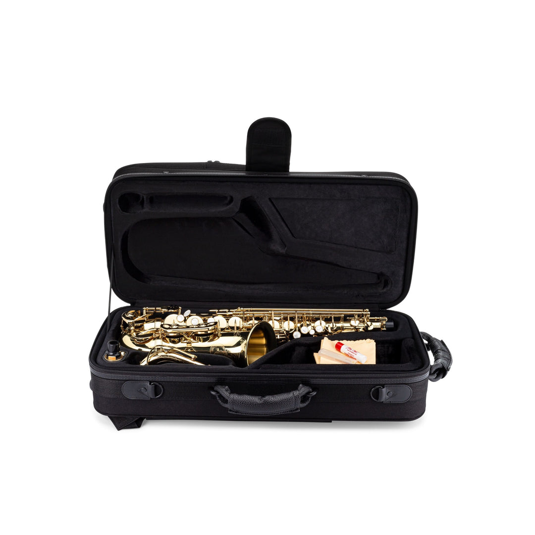 Jean Paul AS-860 Professional Alto Saxophone - case with saxophone inside