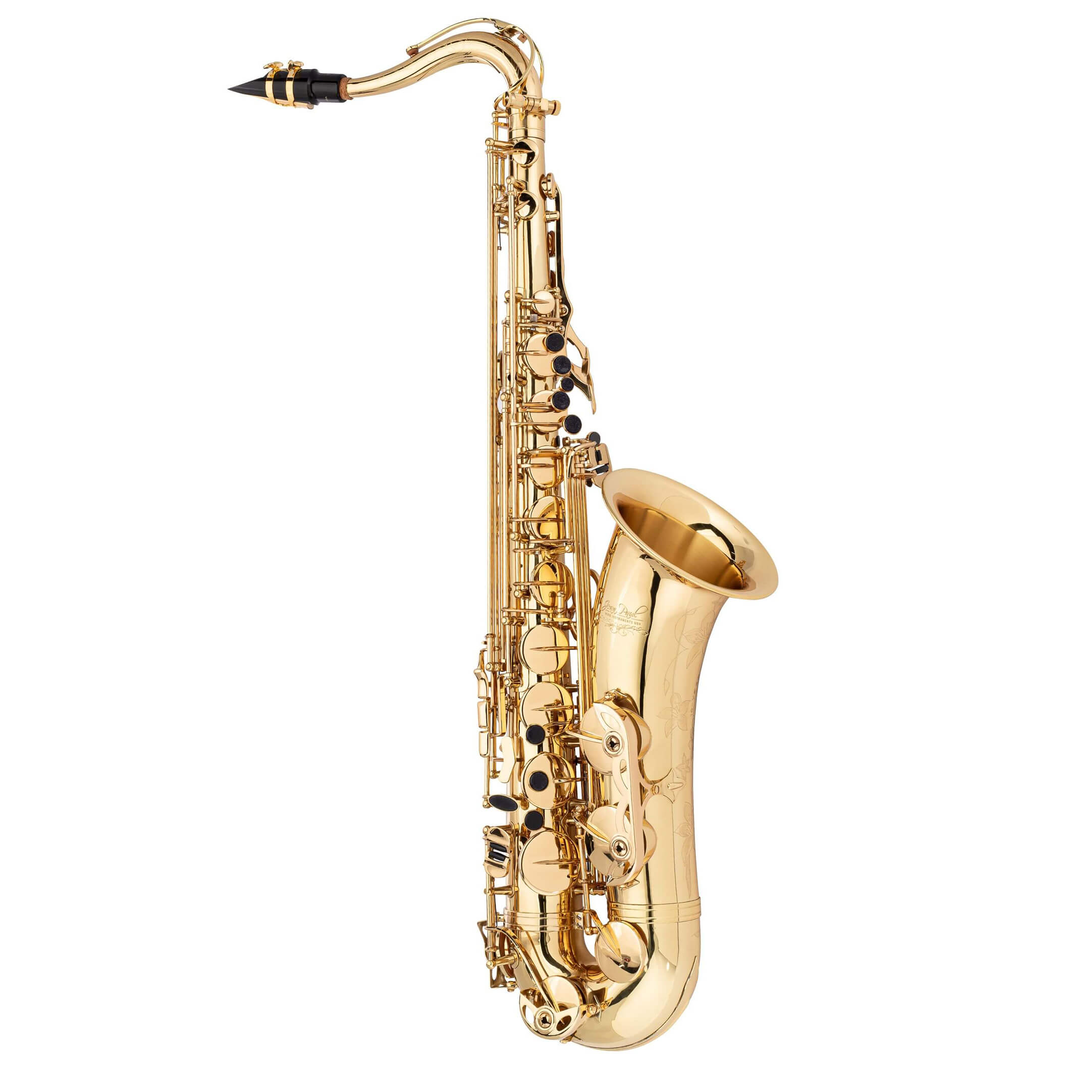 TS-860 Tenor Saxophone Side View 1#finish_brass