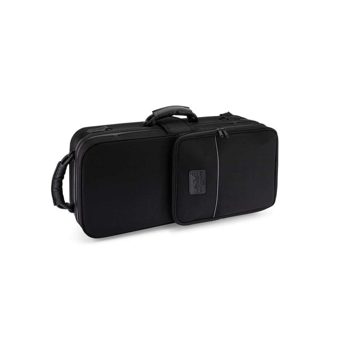 Jean Paul AS-860 Professional Alto Saxophone - case 20 degree angle front