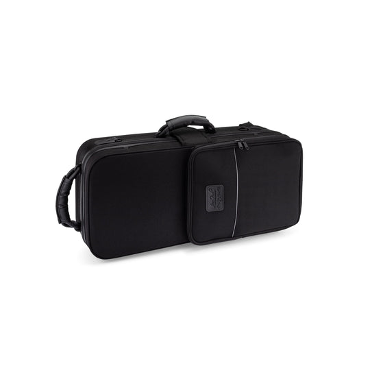 Jean Paul AS-860 Professional Alto Saxophone - case 20 degree angle front