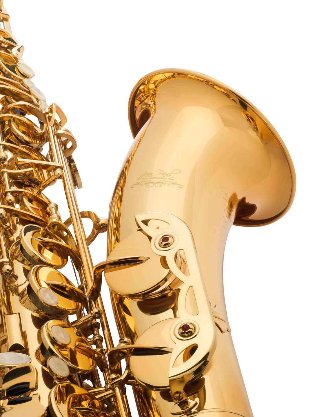  Jean Paul AS-400 Alto Saxophone - Golden Brass Lacquered :  Musical Instruments