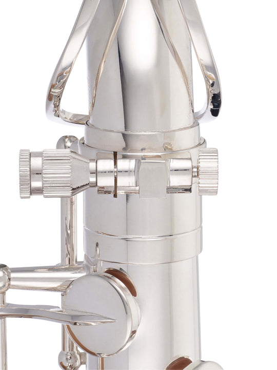 TS-860S Tenor Saxophone Silver-Plated Big Neck Screw#finish_silver